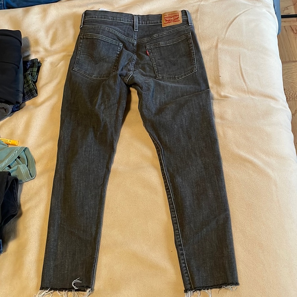 levi’s wedgie skinny jeans black size 29